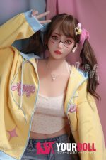 WM Dolls 綾子 #399 154cm Aカップ ノーマル肌  可愛い 年下 妹系 ツインテール TPEラブドール - 画像 (8)