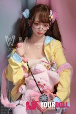 WM Dolls 綾子 #399 154cm Aカップ ノーマル肌  可愛い 年下 妹系 ツインテール TPEラブドール - 画像 (9)