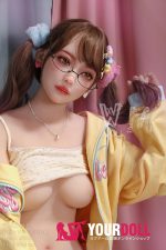 WM Dolls 綾子 #399 154cm Aカップ ノーマル肌  可愛い 年下 妹系 ツインテール TPEラブドール - 画像 (3)