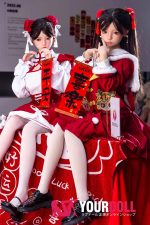 Shedoll Luoxiaoxi(洛小夕) 148cm  Dカップ フルシリコン ボディ材質選択可 リアルドール - 画像 (4)