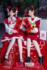 Shedoll Luoxiaoyi(洛小乙) 148cm  Dカップ シリコンヘッド ボディ材質選択可 可愛い新年スペシャル人形 - 画像 (5)