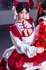 Shedoll Luoxiaoyi(洛小乙) 148cm  Dカップ シリコンヘッド ボディ材質選択可 可愛い新年スペシャル人形 - 画像 (2)