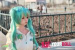Shedoll Ailin(艾琳) cos初音未来 148cm  Dカップ フルシリコン ボディ材質選択可 ロりラブドール - 画像 (8)