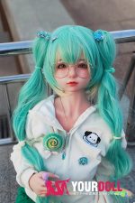 Shedoll Ailin(艾琳) cos初音未来 148cm  Dカップ フルシリコン ボディ材質選択可 ロりラブドール