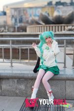 Shedoll Ailin(艾琳) cos初音未来 148cm  Dカップ フルシリコン ボディ材質選択可 ロりラブドール - 画像 (6)
