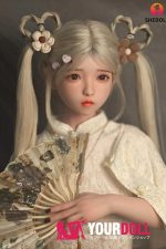 Shedoll Luoxiaoyi(洛小乙) 148cm  Dカップ フルシリコン ボディ材質選択可 可愛いダッチワイフ - 画像 (2)