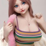 Dolls Castle Miriam 156CM Eカップ #SC1 シリコンヘッド+TPEボディ 顎機能付き ケモノ系 ラブドール