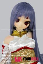 GUAVADOLL DM02 147cm Cカップ ノーマル肌 デカールメイク ビニール製のヘッド 麻呂眉 ラブドール