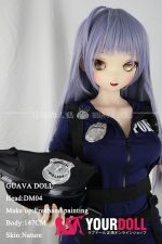 GUAVADOLL DM04 147cm Cカップ ノーマル肌 手描きメイク ビニール製のヘッド さっぱり 美少女 ラブドール