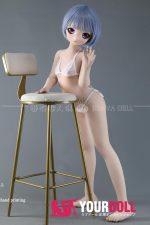 GUAVADOLL DM02 136cm AAカップ ノーマル肌 手描きメイク ビニール製のヘッド 可愛い ラブドール - 画像 (5)