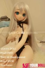 GUAVADOLL DM02 145cm Dカップ ノーマル肌 手描きメイク ビニール製のヘッド 弱気 アニメドール - 画像 (2)