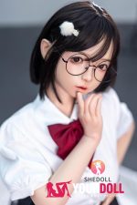 Shedoll Luoxiaoxi(洛小夕) 148cm  Dカップ フルシリコン ボディ材質選択可 顎機能追加可 ラブドール - 画像 (5)