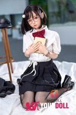 Shedoll Luoxiaoxi(洛小夕) 148cm  Dカップ フルシリコン ボディ材質選択可 顎機能追加可 ラブドール - 画像 (13)