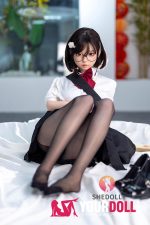 Shedoll Luoxiaoxi(洛小夕) 148cm  Dカップ フルシリコン ボディ材質選択可 顎機能追加可 ラブドール - 画像 (17)