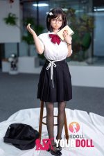 Shedoll Luoxiaoxi(洛小夕) 148cm  Dカップ フルシリコン ボディ材質選択可 顎機能追加可 ラブドール - 画像 (23)
