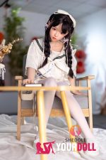 Shedoll Luoxiaoyi(洛小乙) 148cm  Dカップ フルシリコン ボディ材質選択可 顎機能追加可 人気ロり ラブドール - 画像 (14)