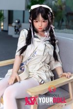 Shedoll Luoxiaoyi(洛小乙) 148cm  Dカップ フルシリコン ボディ材質選択可 顎機能追加可 人気ロり ラブドール - 画像 (8)
