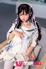 Shedoll Luoxiaoyi(洛小乙) 148cm  Dカップ フルシリコン ボディ材質選択可 顎機能追加可 人気ロり ラブドール - 画像 (4)