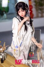 Shedoll Luoxiaoyi(洛小乙) 148cm  Dカップ フルシリコン ボディ材質選択可 顎機能追加可 人気ロり ラブドール - 画像 (10)