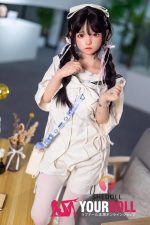 Shedoll Luoxiaoyi(洛小乙) 148cm  Dカップ フルシリコン ボディ材質選択可 顎機能追加可 人気ロり ラブドール - 画像 (9)
