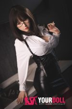 JiuShengDoll Yuka #78B 160cm Eカップ ノーマル肌 顎機能付き フルシリコン 美人OL エロ 巨乳 ラブドール - 画像 (23)