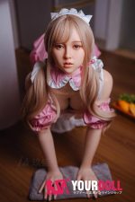 JiuShengDoll Lily #6B 160cm Eカップ ノーマル肌 顎機能追加可 フルシリコン 愛嬌 メイド 巨乳 ラブドール - 画像 (7)