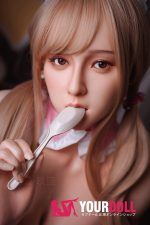 JiuShengDoll Lily #6B 160cm Eカップ ノーマル肌 顎機能追加可 フルシリコン 愛嬌 メイド 巨乳 ラブドール - 画像 (3)