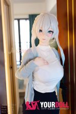 WM Dolls  メリー 160cm  Iカップ  #Y013 ビニール製ヘッド+TPE製ボディ ノーマル肌 おしゃれ ラブドール - 画像 (12)
