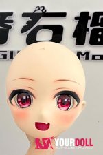GUAVADOLL DM02 ノーマル肌 手描きメイク ビニール製のヘッド ボディ選択可 可愛い ラブドール - 画像 (4)