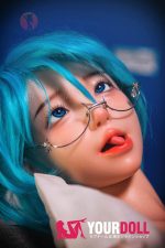Shedoll Xiyuan(兮沅) 148cm Dカップ フルシリコン ボディ材質選択可 可愛い ブルー ラブドール - 画像 (5)