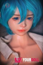 Shedoll Xiyuan(兮沅) 148cm Dカップ フルシリコン ボディ材質選択可 可愛い ブルー ラブドール - 画像 (3)