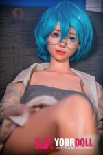 Shedoll Xiyuan(兮沅) 148cm Dカップ フルシリコン ボディ材質選択可 可愛い ブルー ラブドール - 画像 (2)