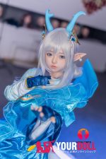 Shedoll Ailin(艾琳) 148cm  Dカップ フルシリコン ボディ材質選択可 顎機能追加可 コスプレ ラブドール - 画像 (4)