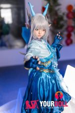 Shedoll Ailin(艾琳) 148cm  Dカップ フルシリコン ボディ材質選択可 顎機能追加可 コスプレ ラブドール - 画像 (14)