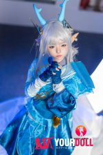 Shedoll Ailin(艾琳) 148cm  Dカップ フルシリコン ボディ材質選択可 顎機能追加可 コスプレ ラブドール - 画像 (7)