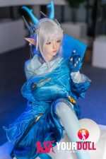 Shedoll Ailin(艾琳) 148cm  Dカップ フルシリコン ボディ材質選択可 顎機能追加可 コスプレ ラブドール - 画像 (8)