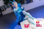 Shedoll Ailin(艾琳) 148cm  Dカップ フルシリコン ボディ材質選択可 顎機能追加可 コスプレ ラブドール - 画像 (21)