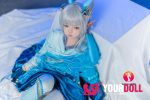 Shedoll Ailin(艾琳) 148cm  Dカップ フルシリコン ボディ材質選択可 顎機能追加可 コスプレ ラブドール - 画像 (17)