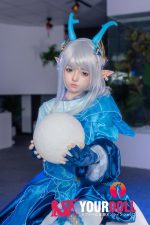 Shedoll Ailin(艾琳) 148cm  Dカップ フルシリコン ボディ材質選択可 顎機能追加可 コスプレ ラブドール - 画像 (16)