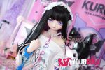 WM Dolls 黒宮 150cm  Aカップ  #Y011 ビニール製ヘッド+TPE製ボディ ノーマル肌 可愛い 癒し系 最新 ラブドール - 画像 (10)