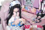 WM Dolls 黒宮 150cm  Aカップ  #Y011 ビニール製ヘッド+TPE製ボディ ノーマル肌 可愛い 癒し系 最新 ラブドール - 画像 (13)
