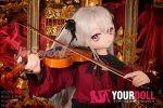 WM Dolls 霧生 150cm  Aカップ  #Y012 ビニール製ヘッド+TPE製ボディ ノーマル肌 可愛い キレイ系 最新 ラブドール - 画像 (13)
