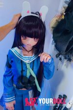 WM Dolls 葵 159cm  Bカップ  #Y005 ビニール製ヘッド+TPE製ボディ ノーマル肌 可愛い 最新 ラブドール - 画像 (4)