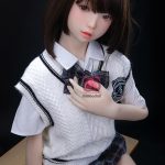 Momo 栞奈 H014-A 145cm  Aカップ ノーマル肌 貧乳 制服 可愛い ラブドール
