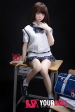 Momo 栞奈 H014-A 145cm  Aカップ ノーマル肌 貧乳 制服 可愛い ラブドール - 画像 (6)