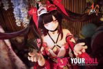 MOZU 星火 148cm Cカップ 全部画像通りの仕様付き ビニール製のヘッド+TPEボディ 2種類の星火のヘッド選択可能 - 画像 (6)