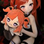 MOZU サリーヒル(萨丽希尔) 85cm 小胸 6kg 肌色＆瞳色＆ウィッグ＆メイク＆衣装は画像と同じ ビニールヘッド+TPEボディ MOZUの看板娘
