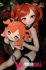 MOZU サリーヒル(萨丽希尔) 85cm 小胸 6kg 肌色＆瞳色＆ウィッグ＆メイク＆衣装は画像と同じ ビニールヘッド+TPEボディ MOZUの看板娘