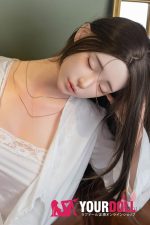 Shedoll Chuyue(楚玥) 眠り顔 165cm Fカップ超リアルな肌質感付き フルシリコン 材質選択可 リアルドール - 画像 (8)