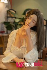 Shedoll Chuyue(楚玥) 眠り顔 165cm Fカップ超リアルな肌質感付き フルシリコン 材質選択可 リアルドール - 画像 (14)